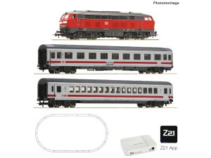 digitální set Z21 App Only Rocoline s dieselovou lokomotivou 218 DB AG Roco 5110012