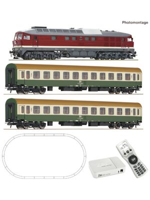 digitální set Z21 newGen multiMaus Geoline s dieselovou lokomotivou 132 DR Roco 5110019