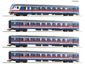 set osobních vozů Valousek-Edition ÖBB Roco 6200200