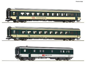 set osobních vozů Voralpen-Express SOB/BT/SBB Roco 6200212