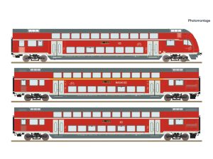 set patrových vozů Dosto DB AG DCC Roco 6210248