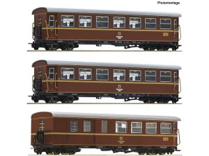 set osobních vozů Ötscherbär NÖVOG Roco 6240006