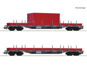 set plošinových vozů DB AG Roco 6600201