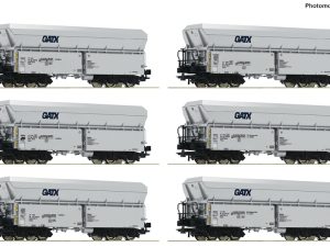 set výsypných vozů Falns GATX Roco 6600220