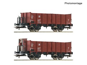 set otevřených vozů DR Roco 6600253