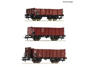 set otevřených vozů DB Roco 6600303