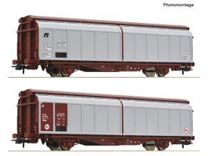 set vozů Hbbillns s posuvnou stěnou FS Roco 6600308