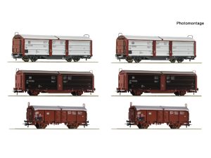 set zavřených vozů DB Roco 6600339