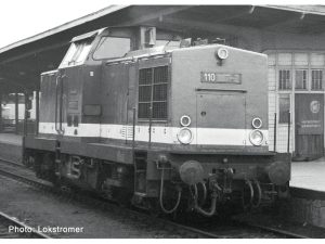 dieselová lokomotiva řady 110 DR DC Roco 7300107