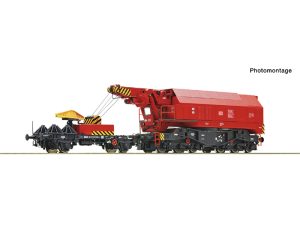 digitální železniční jeřáb EDK 750 DB AG DCC se zvukem Roco 7310070