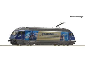 elektrická lokomotiva Re 465 008-1 Goldenpass BLS DC Roco 7500172