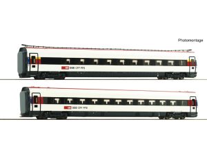 set osobních vozů ICN SBB DC Roco 7700037