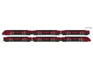 set Railjet řady 4706 ÖBB DCC se zvukem Roco 7710039