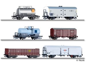 set nákladního vlaku 80 let velikosti TT Tillig 01137