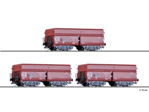 set nízkých výsypných vozů OOt Saarbrücken DRG Tillig 01139