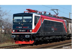 elektrická lokomotiva řady 155 Erfurter Bahnservice GmbH Tillig 04328