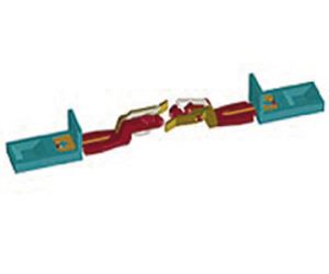 spřáhlo (V180 6-osá), 2ks Tillig 08843