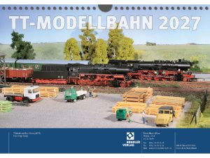 kalendář TT-Modellbahn 2027 Tillig 09577