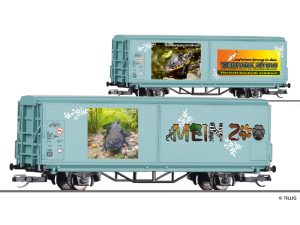 vůz s pohyblivými stěnami START Hbis-tt Mein Zoo Tillig 14858