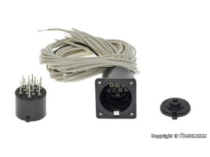 konektor kulatý 13-pól s kabelem Viessmann 4651