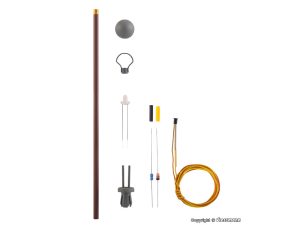 stavebnice lampy na dřevěném stožáru DR Viessmann 6927