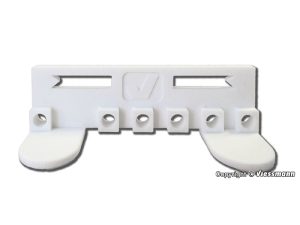 trvalá zastavovací bariéra pro testování 2 kusy Viessmann 8437