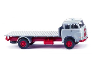 MAN Pausbacke plošinový šedostříbrný Wiking 41605