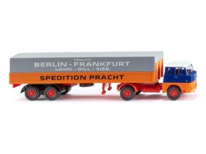 Henschel návěs s plachtou Spedition Pracht Wiking 51504
