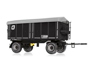 přívěs zemědělský dvounápravový HKD 302 černý Wiking 77867