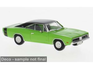 Dodge Charger zelený, 1969 Brekina 18002
