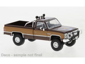GMC Sierra Grande hnědá / zlatá 1981 Brekina 19653
