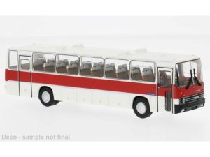 Ikarus 250 bílý / červený, 1984 Brekina 59820