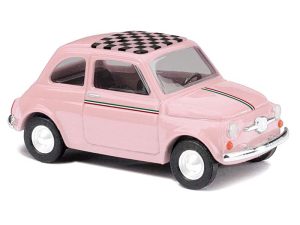Fiat 500 růžový - doprodej Busch 48733