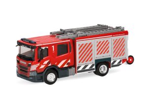 Scania CP28 Crewcab firemní hasiči Audi Herpa 099363