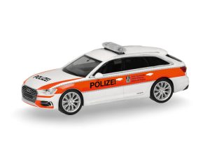 Audi A6 Avant Polizei Graubünden Herpa 099370