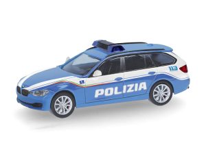 BMW 3er Touring Polizia Italien Herpa 099424