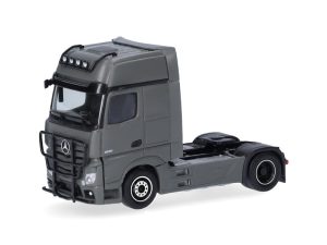 MB Actros 18L Gigaspace s rámem, šedý Herpa 311533-006