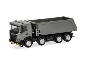 Scania XT 17 sklápěč, šedá Herpa 321402