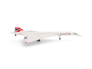 Concorde Union Flag livery G-BOAG British Airways Herpa 539203