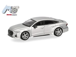 Audi RS7, stříbrné Herpa 87MC000083