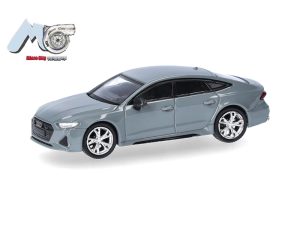 Audi RS7, šedé Herpa 87MC000086