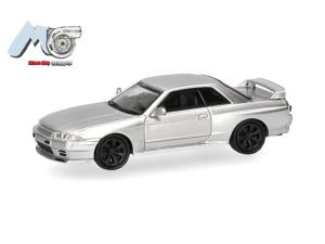 Nissan Skyline GTR32, stříbrný Herpa 87MC000092