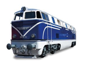 dieselová lokomotiva 2020.01 SGP modrá/bílá  ÖBB DCC se zvukem Jägerndorfer 20232