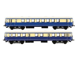 set dvou přípojných vozů ÖBB set 1 HE Jägerndorfer 23100