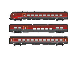 vlak Railjet II ÖBB třídílný HE DCC se zvukem Jägerndorfer 72302