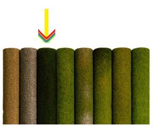 koberec tmavě zelený 120x60cm - doprodej Noch 00230