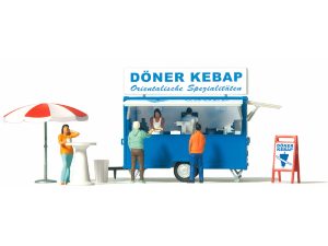 pojízdný prodejní stánek Döner Kebap Preiser 10747