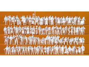 postavy na středověkém trhu 125 figurek Preiser 16359