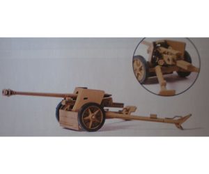 protitankové dělo 7,5 cm PAK 40 DR 1939-45 Preiser 16535