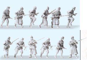 pěchota SSSR zimní oblečení 1941-45 Preiser 72540